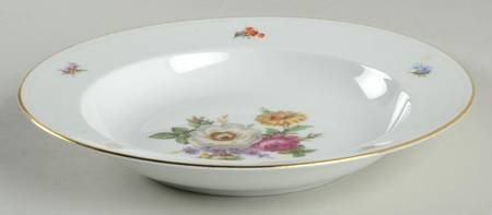 Ancestral Dresden Rim Soup Bowl