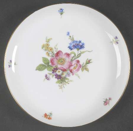 Ancestral Dresden Coupe Salad Plate