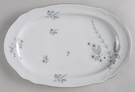 Bluette 12" Oval Serving Platter by Furstenberg