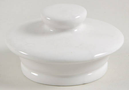 English Garden (225-225a, White Background) Lid for Small Canister