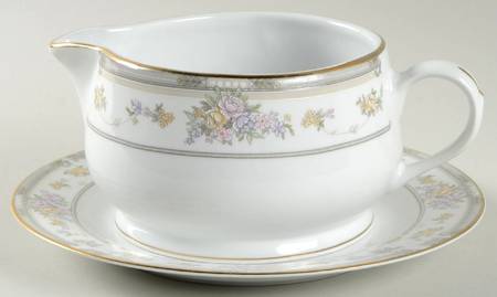 Southampton (Design Off Edge) Gravy Boat & Underplate