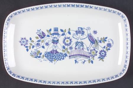 Lotte (Coupe) 11" Rectangular Serving Platter
