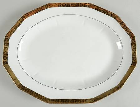 FC32 14" Oval Serving Platter