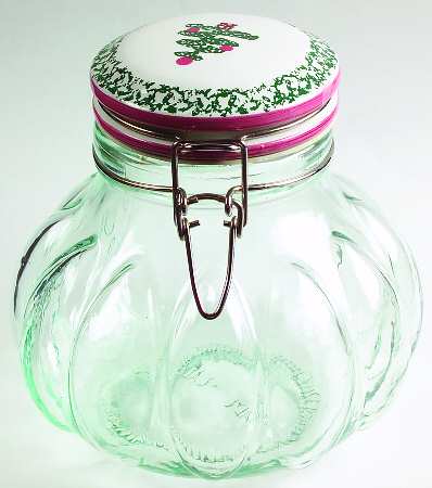 FUO5 7" Glassware Storage Jar & Lid