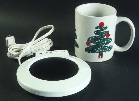 FUO5 2 Piece Electric Mug & Warmer