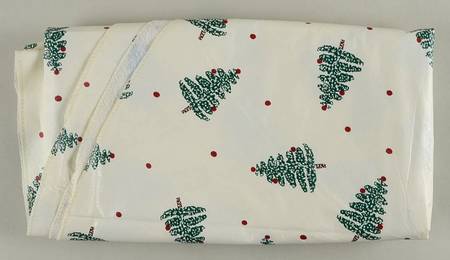 FUO5 60" Round Flannel Backed Vinyl Tablecloth