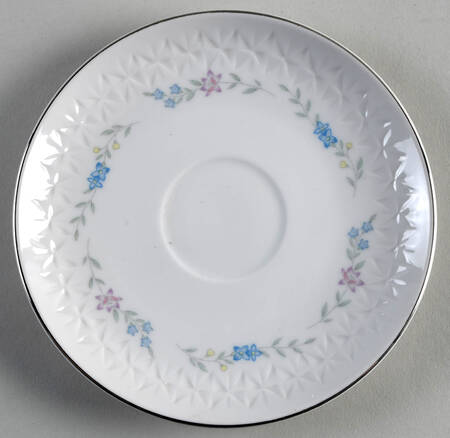 Floral Bouquet Saucer