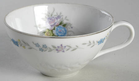 Floral Bouquet Flat Cup