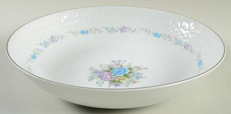 Floral Bouquet 9" Round Vegetable Bowl