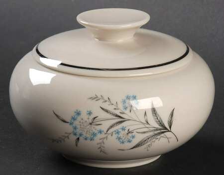 FLE5 (Left Side Decal) Sugar Bowl & Lid by Fleetwood