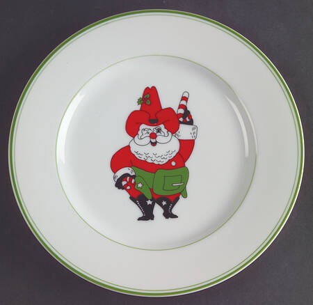 Wild West Santa by Fitz and Floyd