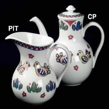 Sierra (Earthenware) Coffee Pot & Lid