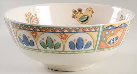 Sierra (Earthenware) 10" Large Salad Serving Bowl