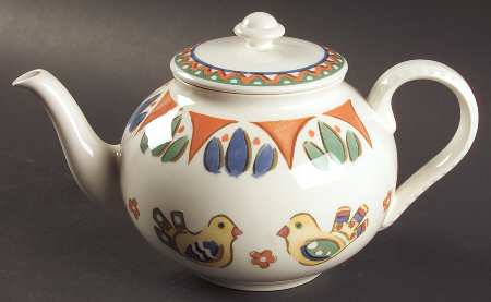 Sierra (Earthenware) Teapot & Lid