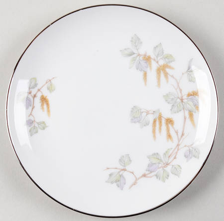 Birch Blossoms (Gold Trim) Bread & Butter Plate