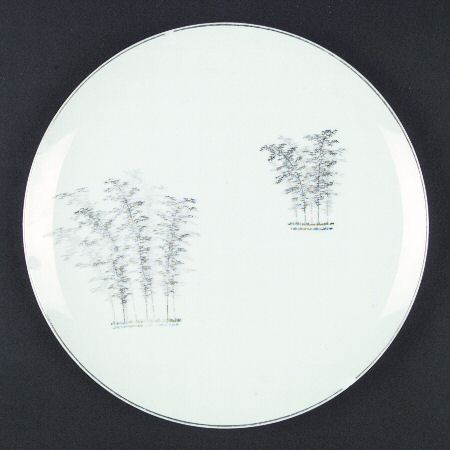 Silver Bamboo (2 Groups of Trees) by Fukagawa