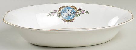 FC7 9" Oval Vegetable Bowl