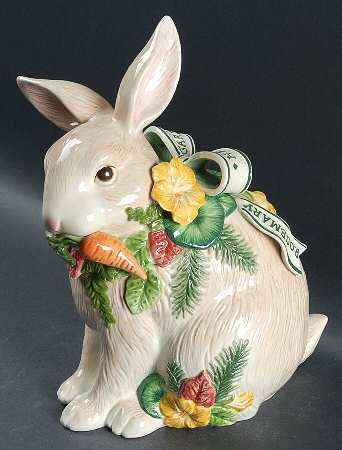 Herb Garden Cookie Jar & Lid
