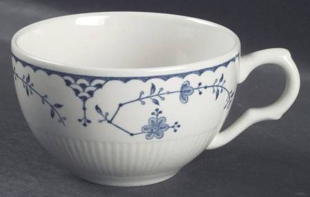 Denmark Blue Flat Cup by Franciscan