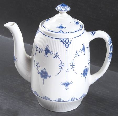 Denmark Blue Coffee Pot & Lid by Franciscan