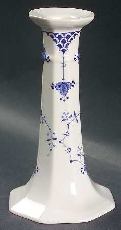 Denmark Blue 6" Candlestick by Franciscan
