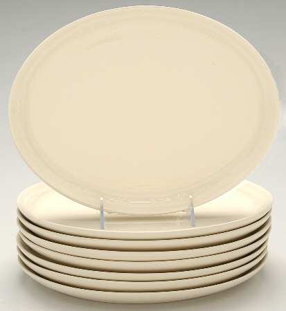 Harvest Home Set of 8 11" Oval Steak Plate