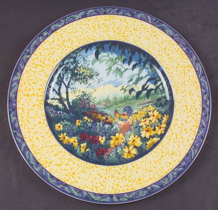 Coq Du Village Service Plate (Charger)