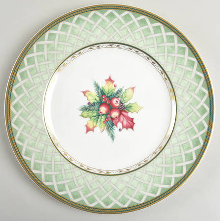Winter Holiday Salad Plate