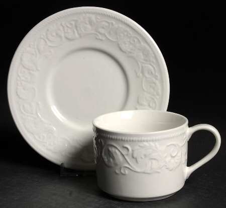 Alsace Flat Cup & Saucer Set