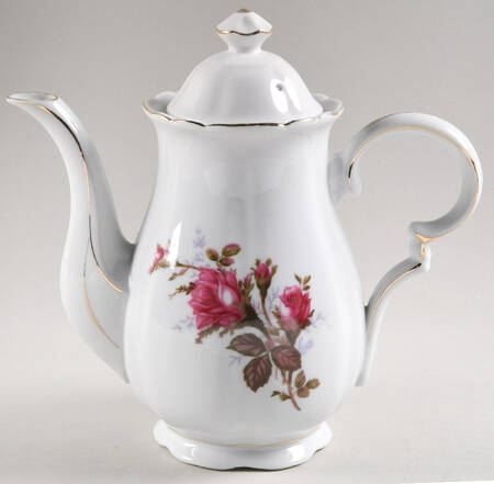 Royal Rose Mini Coffee Pot & Lid