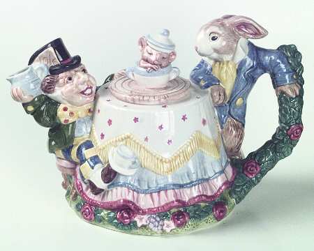 Wonderland Teapot & Lid