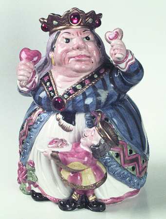 Wonderland Cookie Jar & Lid