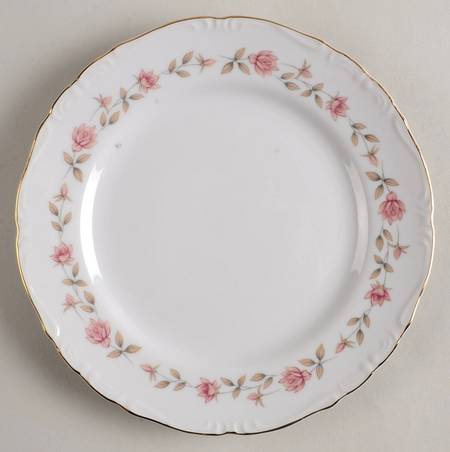 Eternal Rose Salad Plate