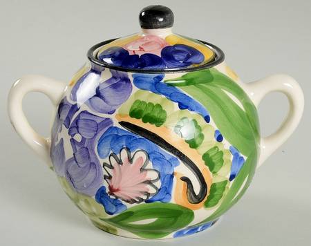 Martinique Sugar Bowl & Lid