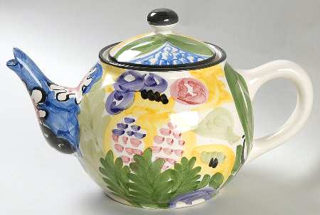 Martinique Teapot & Lid