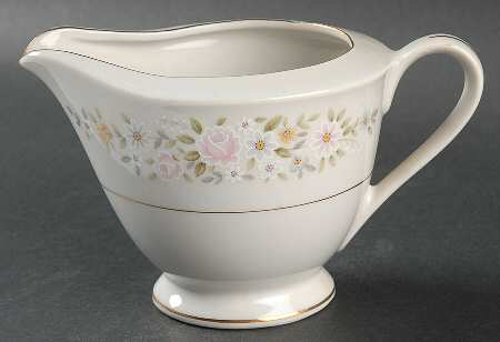 June (Gold Trim) Creamer
