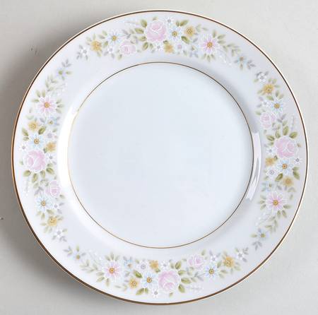 June (Gold Trim) Salad Plate by Fine China of Japan