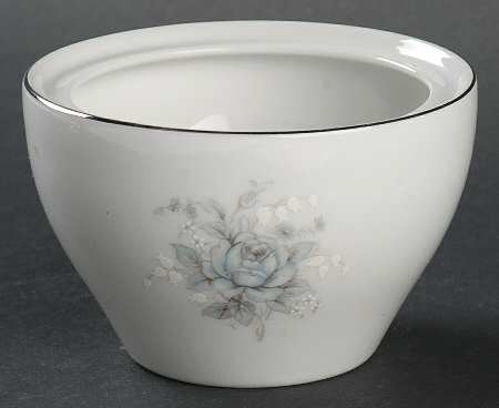Elegant Rose Sugar Bowl No Lid