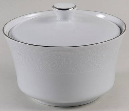 Crochet Sugar Bowl & Lid