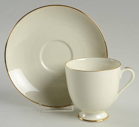 Goldring Footed Cup & Saucer Set