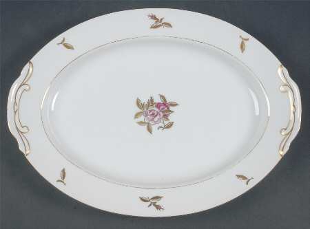 538 12" Oval Serving Platter