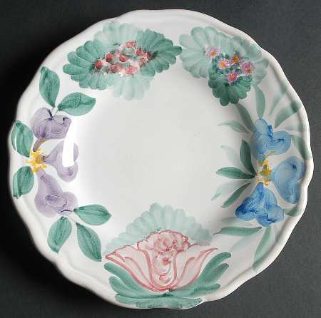 Flora Salad Plate