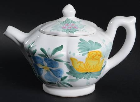 Flora Teapot & Lid