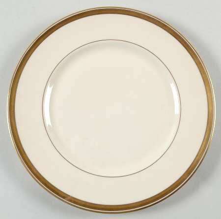 Gold Band (301 Redondo Rim) Salad Plate by Franciscan