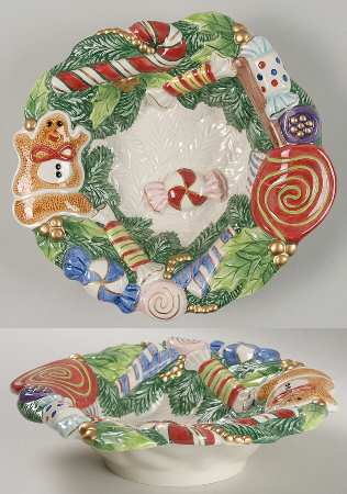 Sugar Plum Christmas 8" All Purpose Bowl