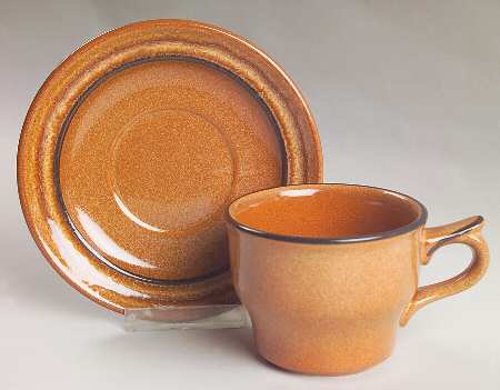 Origin Flat Cup & Saucer Set