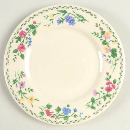 English Garden (4241, Cream Background) Bread & Butter Plate