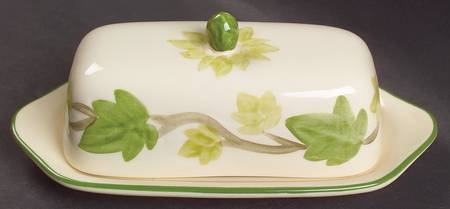 Ivy II (England) 1/4 Lb Covered Butter