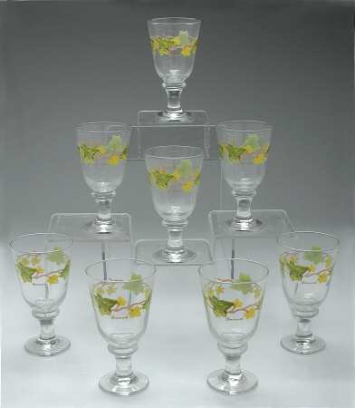 Ivy II (England) Set of 8 14 Oz Goblet