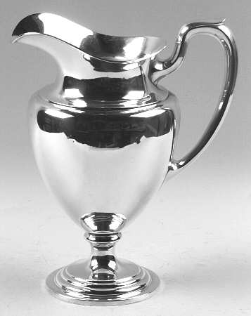 Sterling Hollowware Footed Pitcher